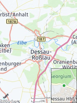 Here Map of Dessau-Roßlau