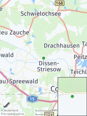Here Map of Schmogrow-Fehrow