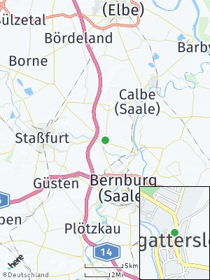 Here Map of Neugattersleben