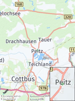 Here Map of Peitz