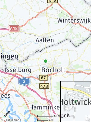 Here Map of Holtwick bei Bocholt