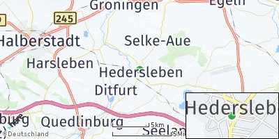 Google Map of Hedersleben