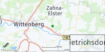 Google Map of Dietrichsdorf