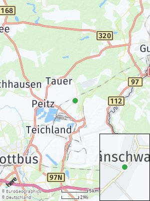 Here Map of Jänschwalde