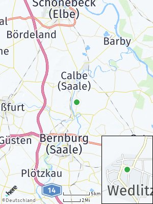 Here Map of Wedlitz