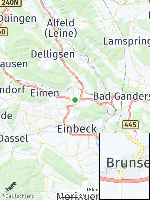 Here Map of Brunsen