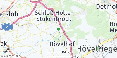 Google Map of Hövelriege
