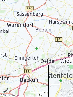 Here Map of Ostenfelde