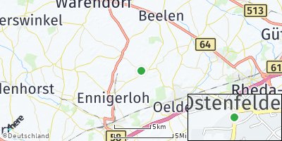 Google Map of Ostenfelde