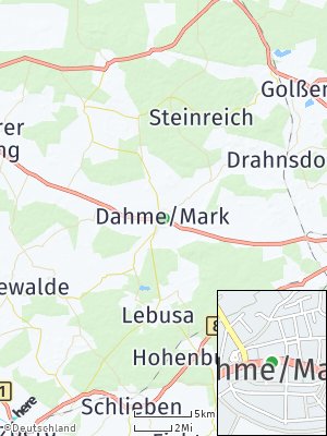 Here Map of Dahme / Mark