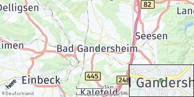Google Map of Bad Gandersheim