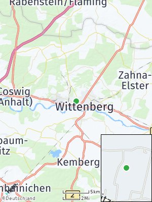 Here Map of Lutherstadt Wittenberg