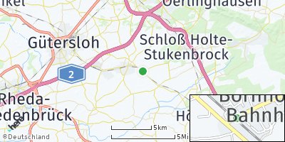 Google Map of Bornholte Bahnhof