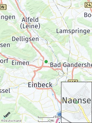 Here Map of Naensen