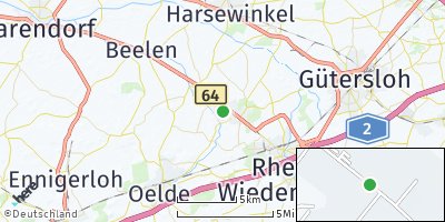 Google Map of Herzebrock-Clarholz