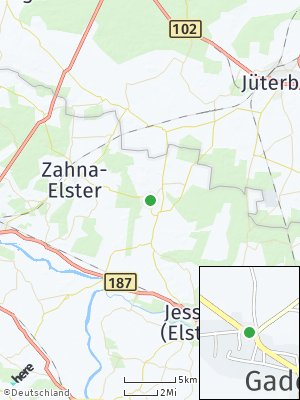 Here Map of Gadegast