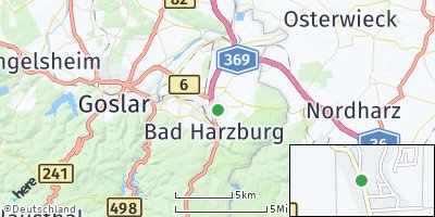 Google Map of Bad Harzburg
