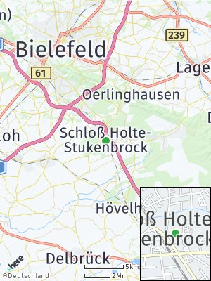 Here Map of Schloß Holte-Stukenbrock