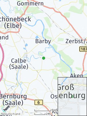 Here Map of Groß Rosenburg