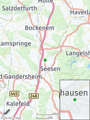 Here Map of Bornhausen