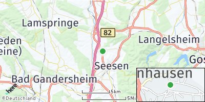 Google Map of Bornhausen