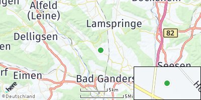 Google Map of Landwehr bei Alfeld