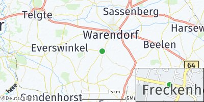 Google Map of Freckenhorst
