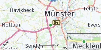 Google Map of Mecklenbeck