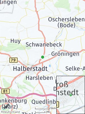 Here Map of Groß Quenstedt