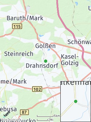 Here Map of Drahnsdorf