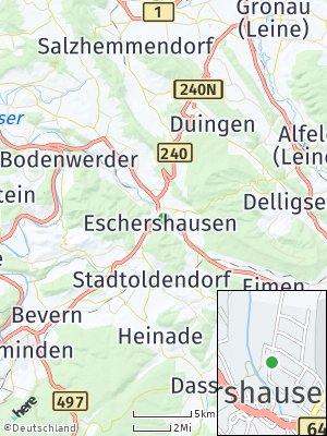Here Map of Eschershausen