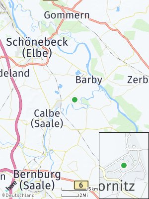 Here Map of Tornitz bei Schönebeck