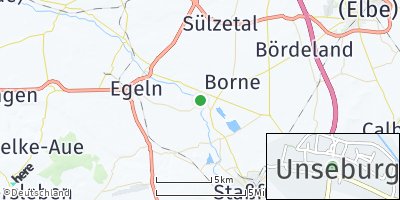 Google Map of Unseburg