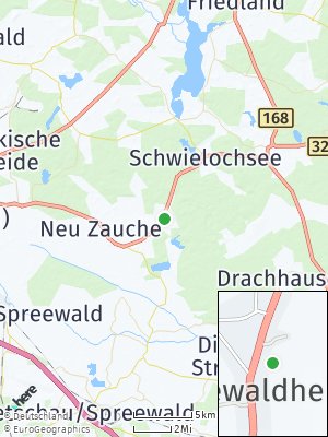 Here Map of Spreewaldheide