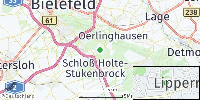Google Map of Lipperreihe