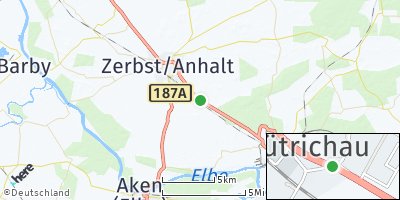 Google Map of Jütrichau