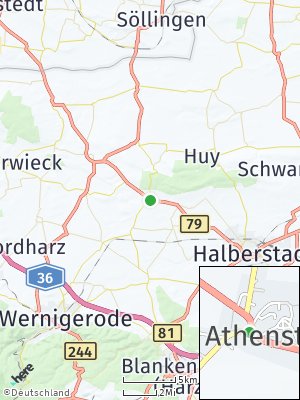Here Map of Athenstedt
