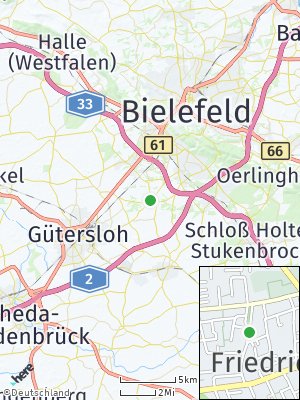 Here Map of Friedrichsdorf