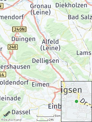 Here Map of Delligsen