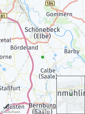 Here Map of Kleinmühlingen