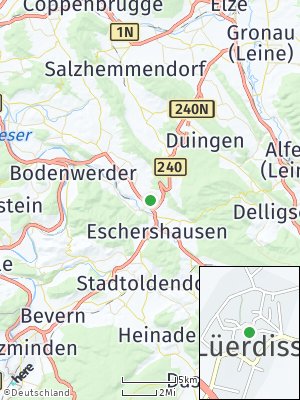 Here Map of Lüererdissen am Ith