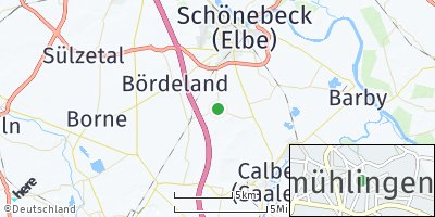 Google Map of Großmühlingen