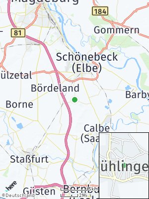Here Map of Großmühlingen