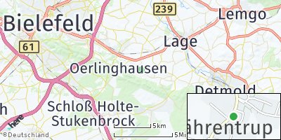 Google Map of Währentrup