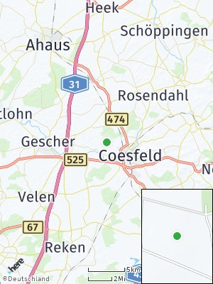 Here Map of Sirksfeld
