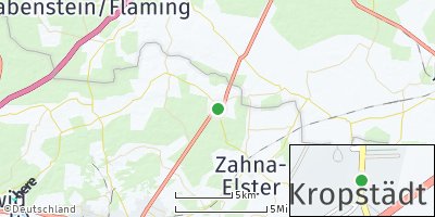 Google Map of Kropstädt