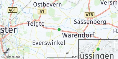 Google Map of Müssingen