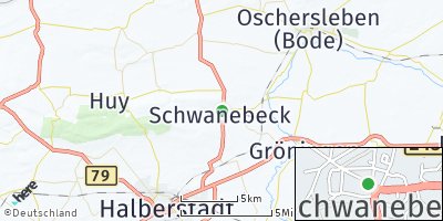 Google Map of Schwanebeck