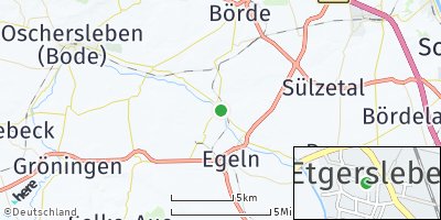 Google Map of Etgersleben