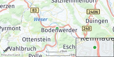 Google Map of Bodenwerder